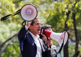 Venezuela's Guaido calls for 'largest march in history' in uprising effort