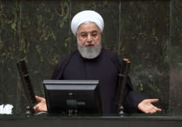 Rouhani: Iran must resist U.S. sanctions through oil, non-oil exports.